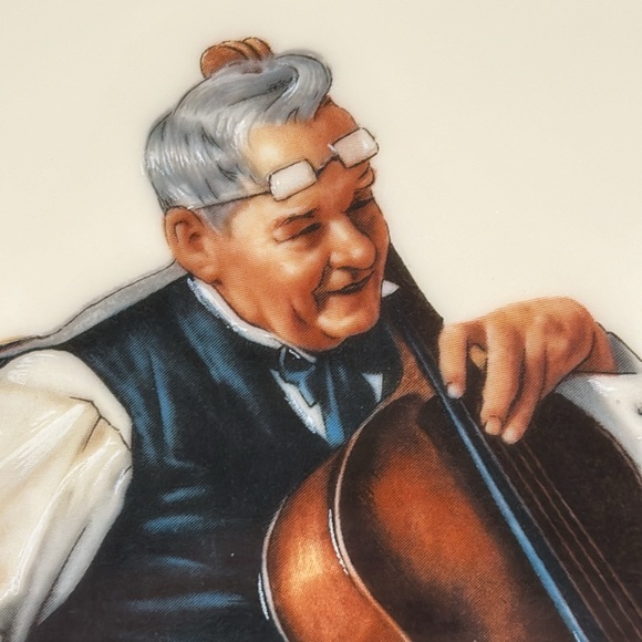 NORMAN ROCKWELL Limited Edition Danbury Mint Collectible Plate “Grandpa’s Girl” - Picture 6 of 8